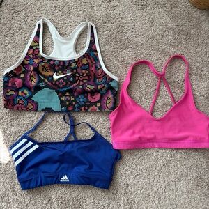 Under Armour Pink Sports Bra